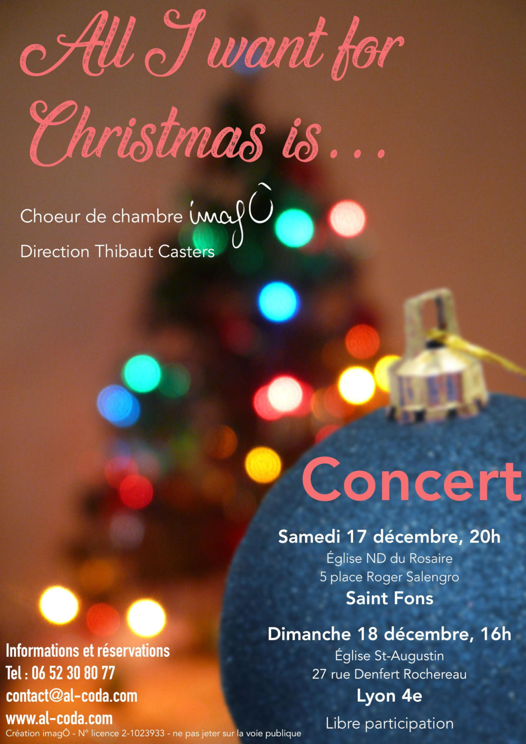 Concert imagO : All I want for Christmas is